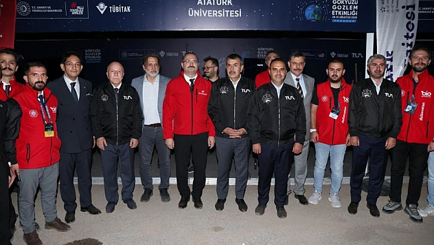 Erzurum'da bilim ve gökyüzü buluşması!