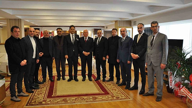 Başkan Sekmen'i ziyaret ettiler