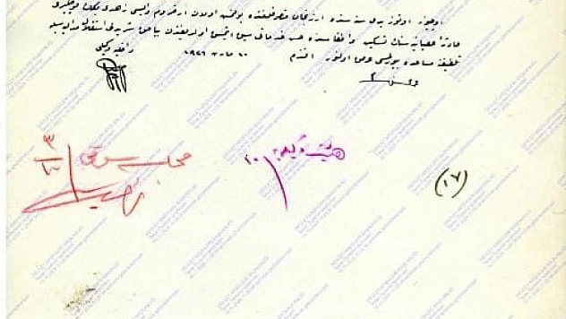 Erzurum Valisine İstiklal Madalyası