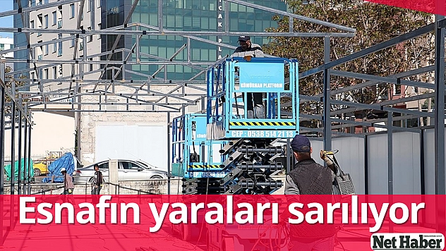 Esnafın yaraları sarılıyor