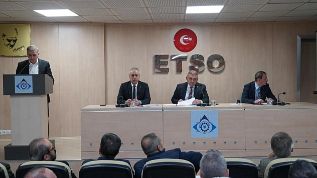 ETSO'da kasım ayı meclis toplantısı gerçekleştirildi
