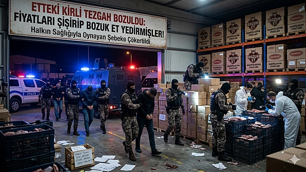 Etteki Kirli Tezgah Bozuldu: Fiyatları Şişirip Bozuk Et Yedirmişler!