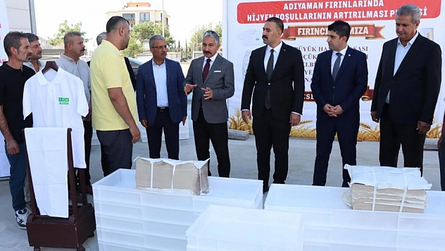 Fırınlara hijyen desteği sağlandı