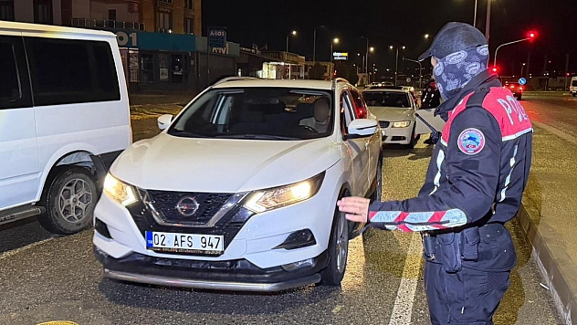 Polislerden sıkı denetim