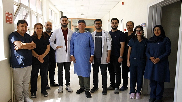GAÜN Hastanesi'nde karaciğer tümörü tedavisinde bir ilk