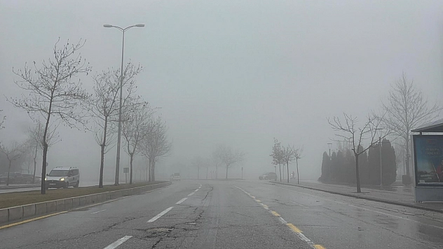 Gaziantep'te 2 gündür yoğun sis etkili oluyor