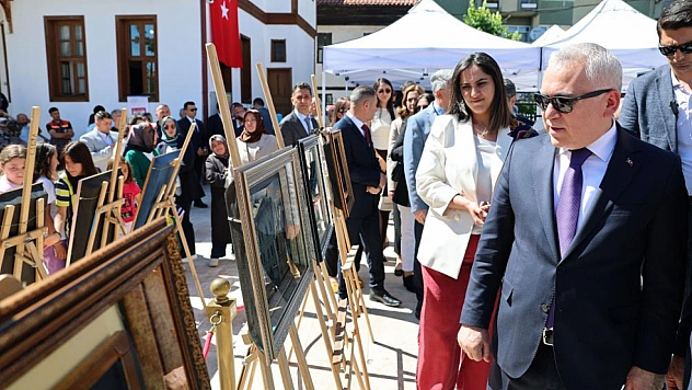 Geleneksel el sanatları projesinde yıl sonu sergisi açıldı