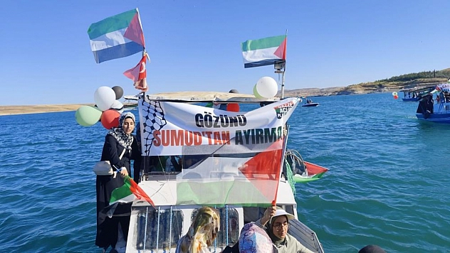 'Global Sumud Filosu'na Adıyaman'dan destek