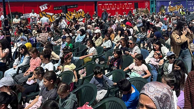 Adıyaman'da masal treni ilgi gördü
