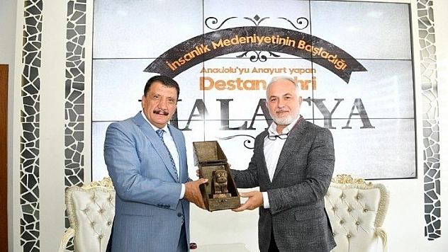 Kınık Gürkan'ı ziyaret etti