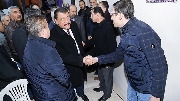 Başkan Gürkan Çöşnük'te