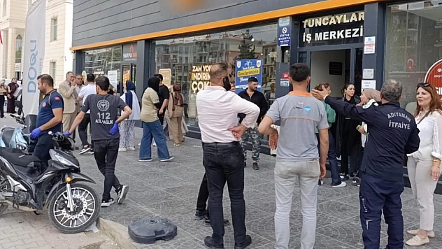 Güzellik merkezinde yangın çıktı