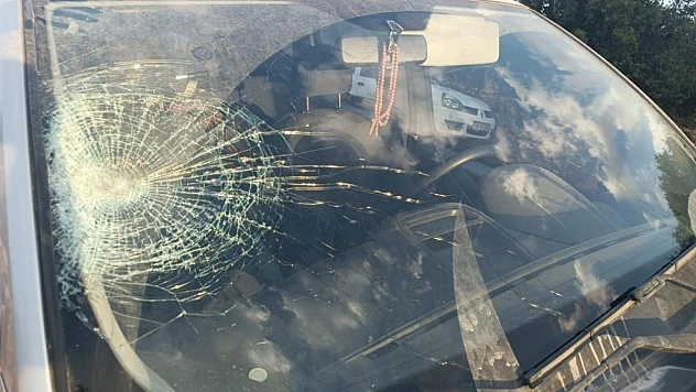 Hafif ticari araç yayaya çarptı