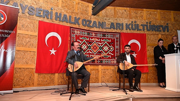 Halk Ozanları Kültür Evi açıldı