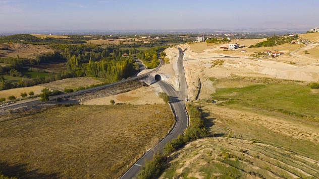 Yol çalışmaları bitti