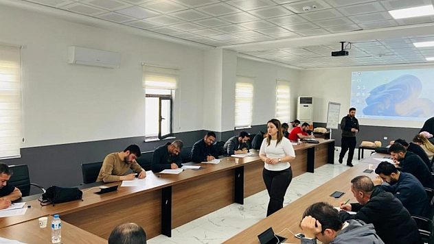 Havalimanı personeline ilk yardım eğitimi verildi
