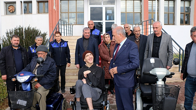 Hekimhan'dan engelliler gününde anlamlı hediye