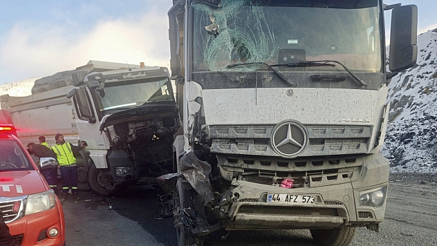 Hekimhan ve Yazıhan'da kaza: 2 yaralı