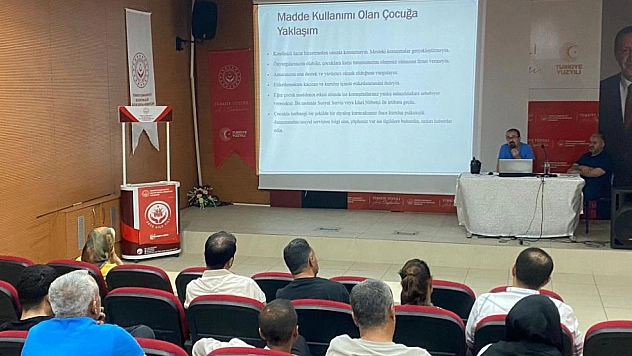 Hizmet içi eğitim verildi!