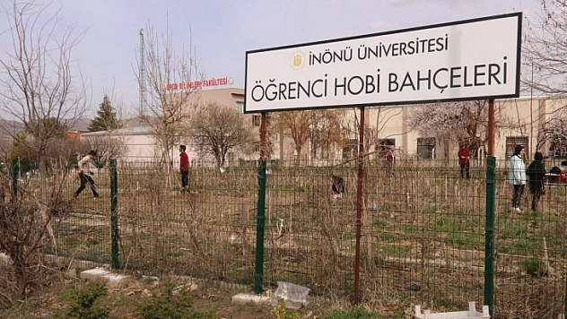 Öğrencilere hobi bahçeleri