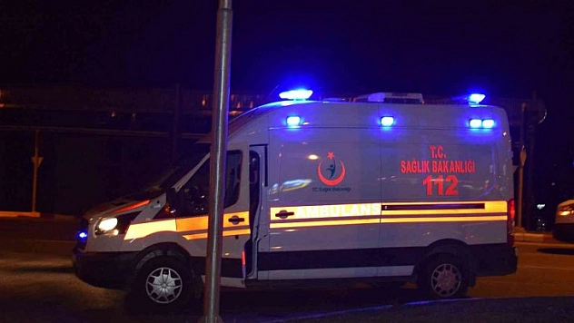 Trafik kazası 1 yaralı