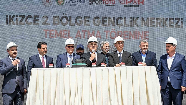 İkizce 2. Bölge Gençlik Merkezinin temeli atıldı
