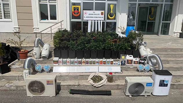 İklimlendirme sistemiyle uyuşturucu ürettiler! Baskın yediler...