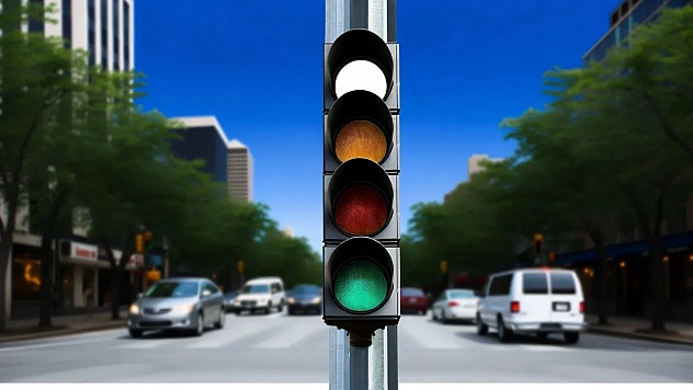 İlk denemeler başladı: Trafiğe dördüncü ışık geliyor