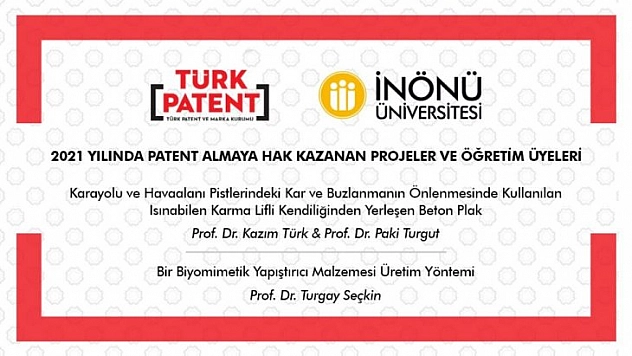 2 proje patent aldı