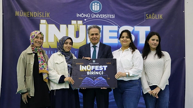 İNÜFEST'te gençlerin projeleri göz doldurdu