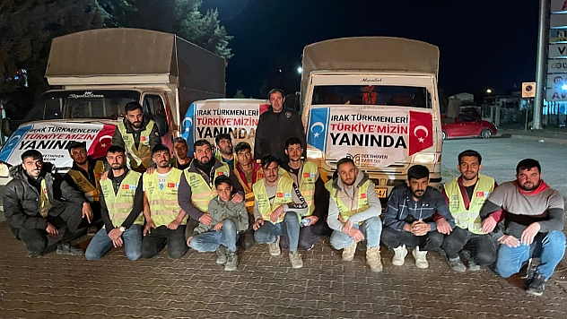 Irak'tan 50 tır yardım