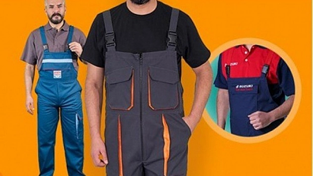 İş kıyafeti alınacak