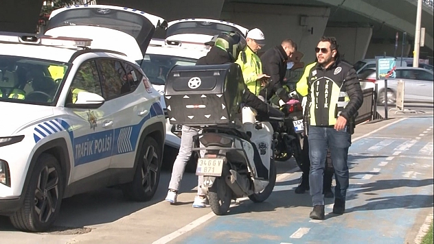 Motor kullananlara ceza yağdı