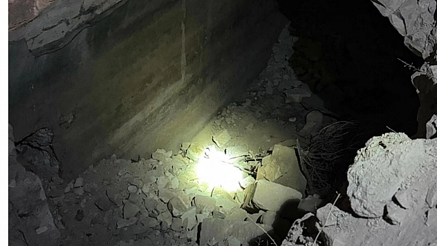 Kaçak kazı yaparken yakalandılar!