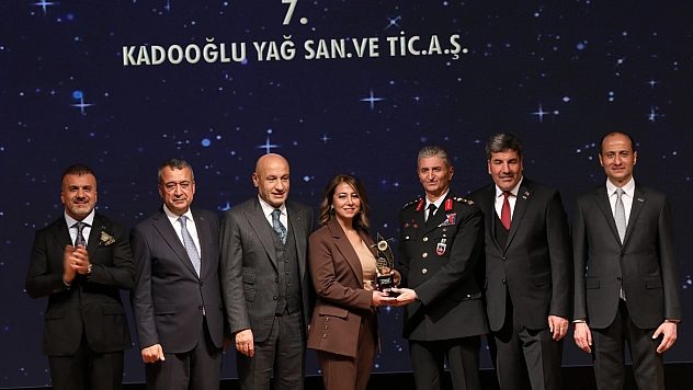 Kadooğlu Yağ, 'İhracatın Yıldızları 2025'te 7. sırada