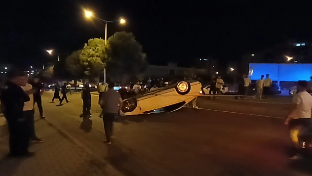 Otomobil takla attı: 1 ağır yaralı