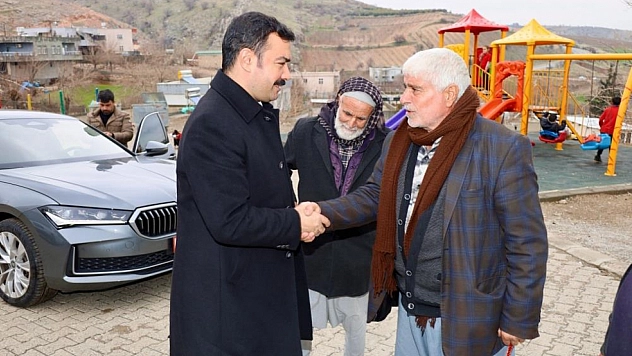 Kahta Kaymakamı Soysal, vatandaşlarla buluştu