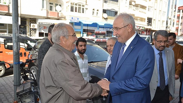 Kahtalı esnafı dinledi