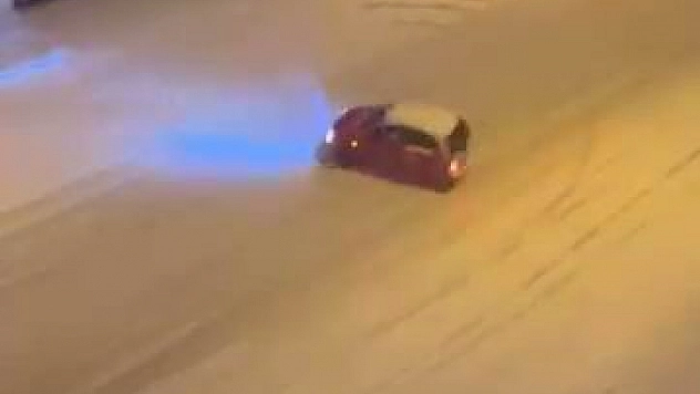 Kar üstünde tehlikeli hareket: Kayıp dirft attı