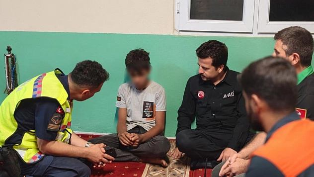 Kaybolan 12 yaşındaki çocuk sağ bulundu