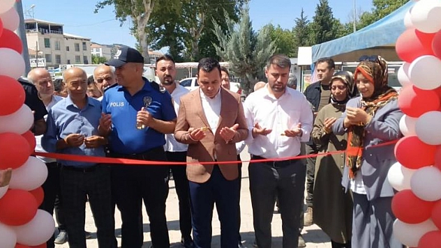 Kaymakam Algın, ADEM yıl sonu sergisine katıldı