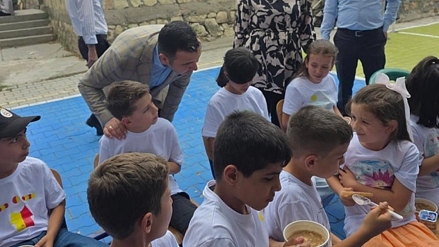 Kaymakam Algın, aşure etkinliğine katıldı