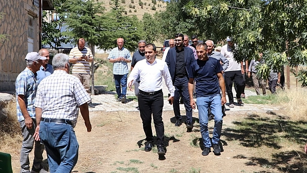 Kaymakam Onur'dan köy ziyareti