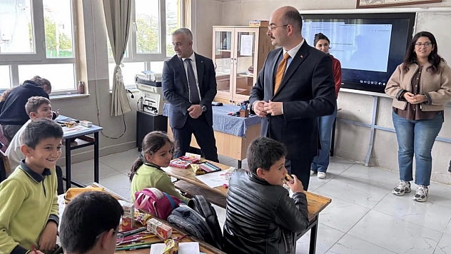 Kaymakam Sungur öğrencilerle buluştu