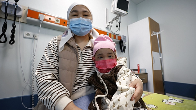 Kırgızistan'dan tedavi yolculuğu: Aradığı şifayı Malatya'da buldu…