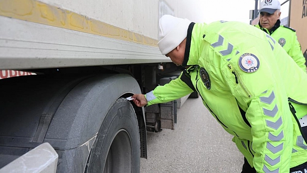 Kış lastiği uygulaması devrede: Denetimler başladı
