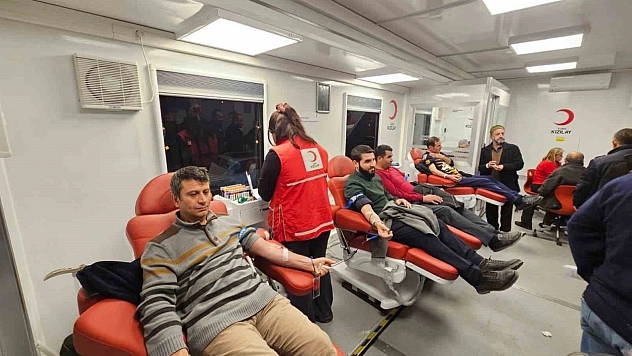 Darende'de bir günde 44 ünite kan bağışı!