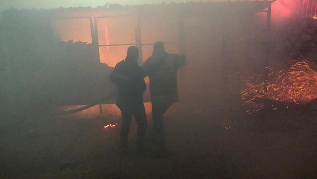 Konteyner yangını korkuttu