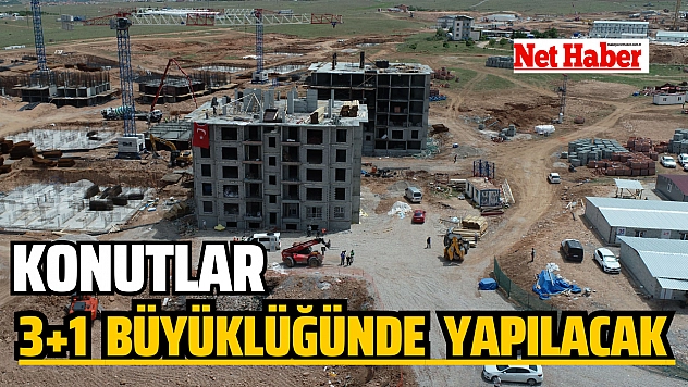 Malatya'ya 8 bin 799 konut