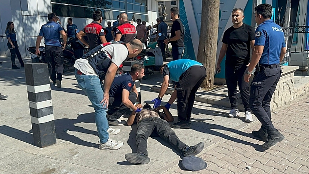 Köyde başlayan kavga adliye önünde devam etti. 30 kişi yaralandı